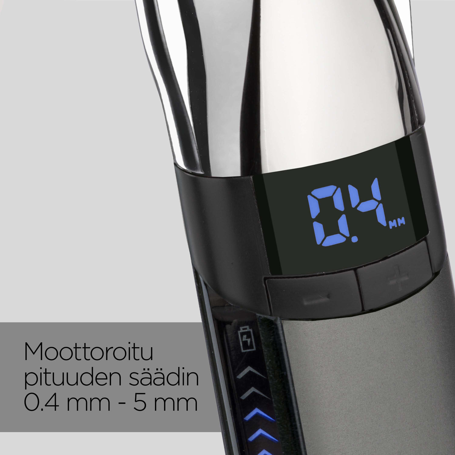 Moottoroitu pituuden s&auml;&auml;din 0.4 mm - 5 mm